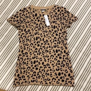 NWT JCrew 100% Cashmere T-shirt